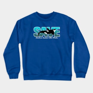 Save Southern Resident Killer Whales Crewneck Sweatshirt